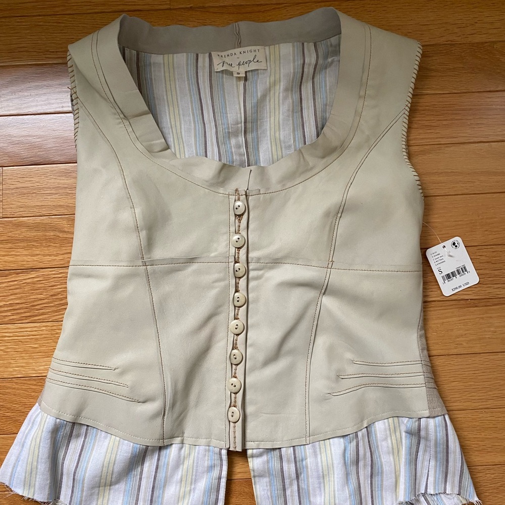 Brenda Knight x Free People limited edition corset top